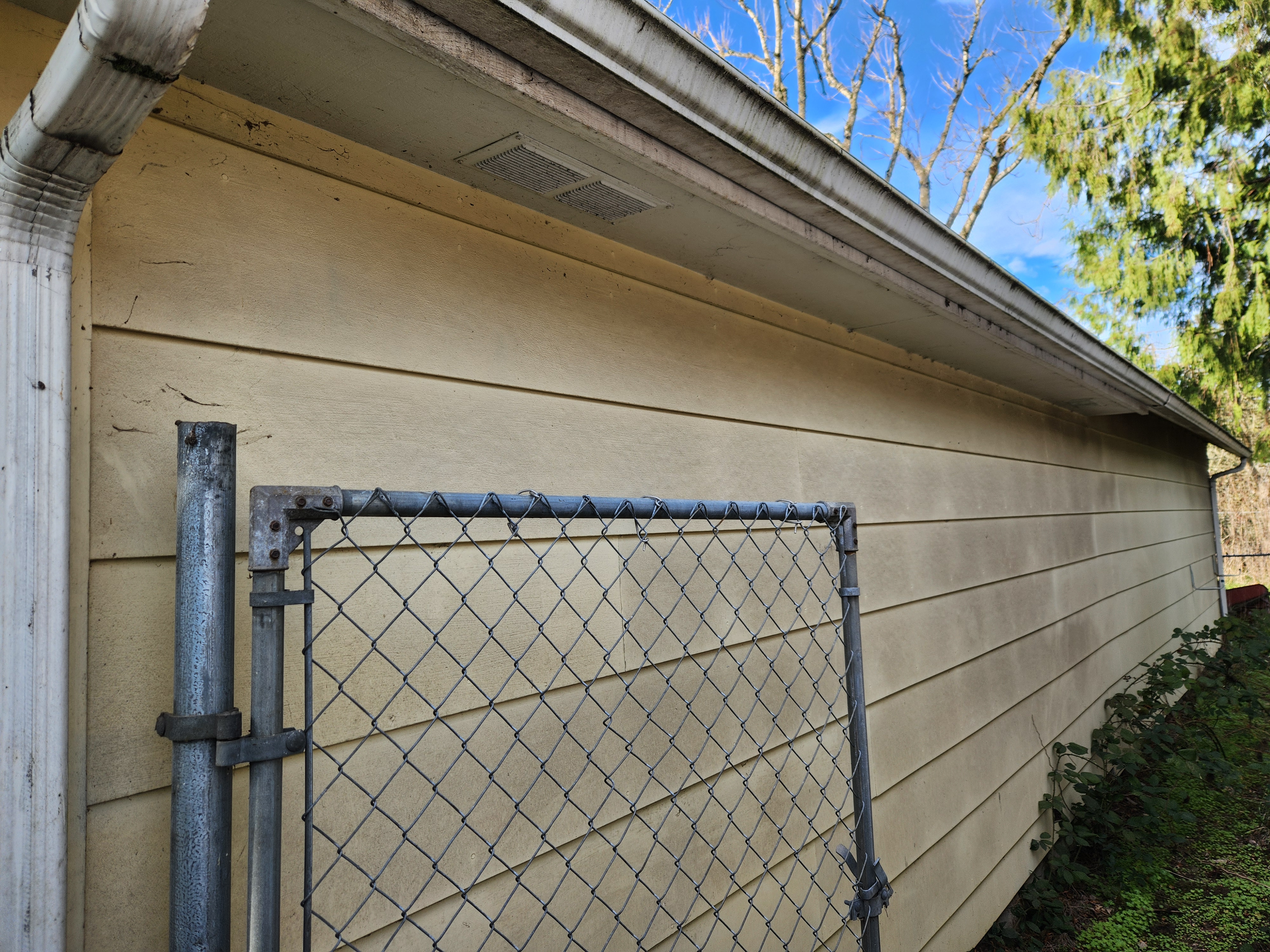House before washing